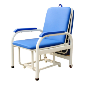 Silla cama plegable para acompañante de paciente